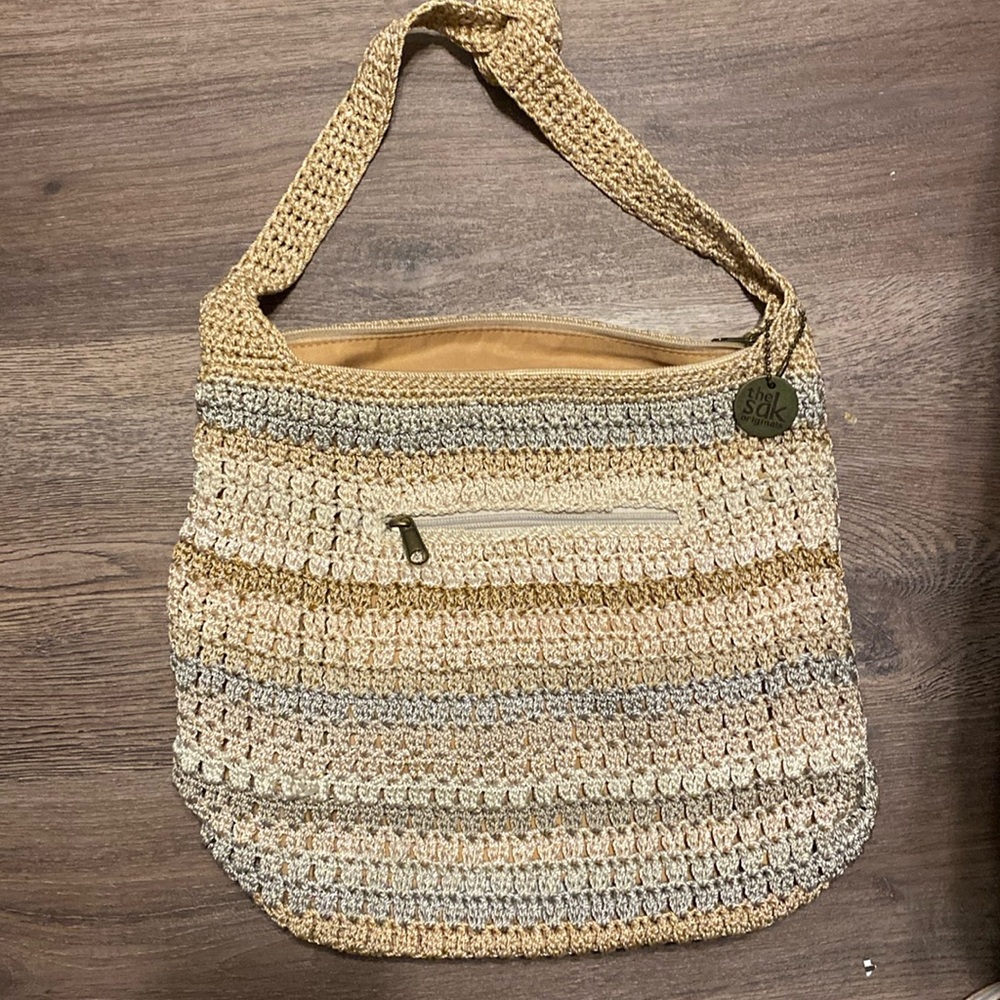 The Sak crocheted purse